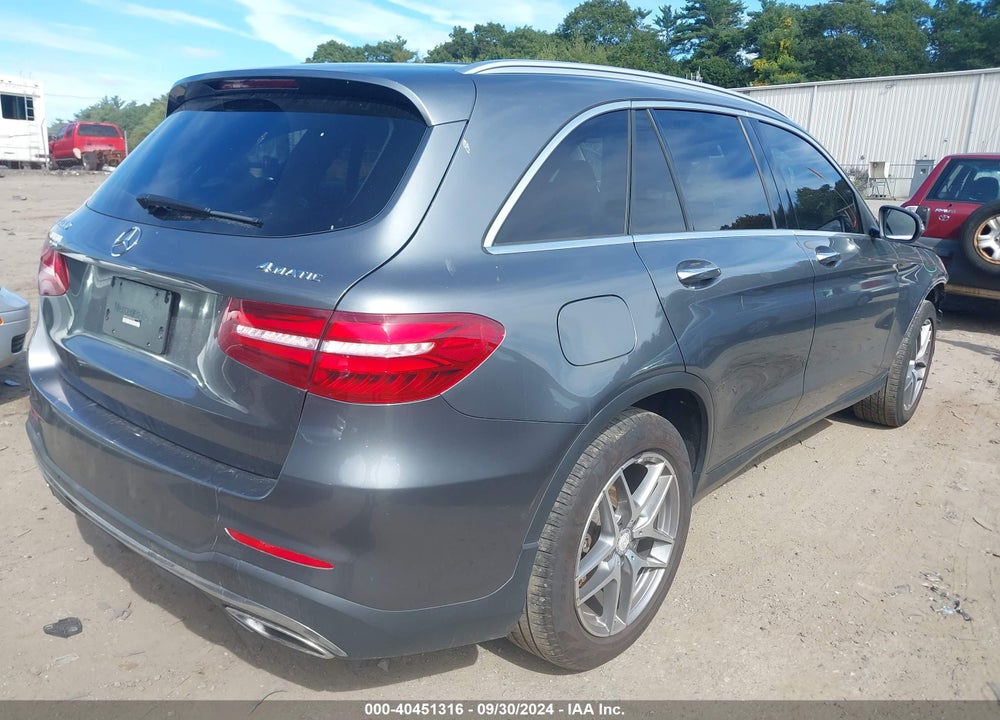 2016 MERCEDES-BENZ GLC 300 4MATIC VIN: WDC0G4KB0GF068284