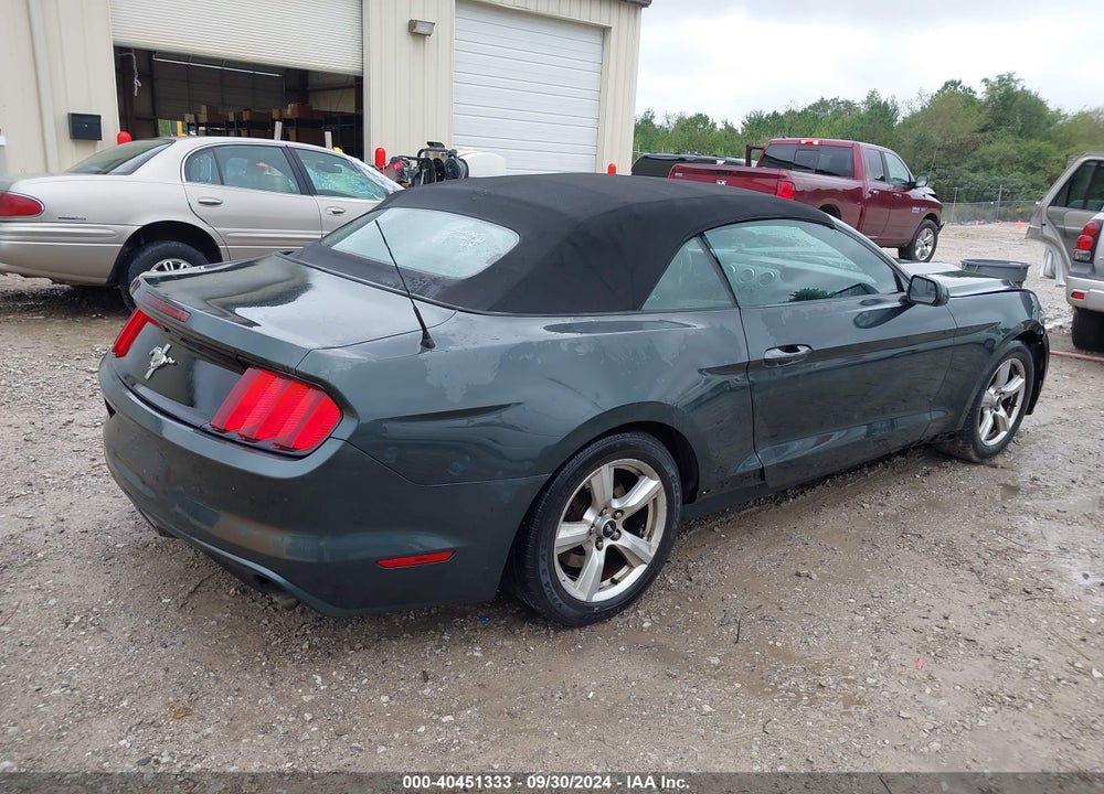 2016 FORD MUSTANG V6 VIN: 1FATP8EM3G5304395