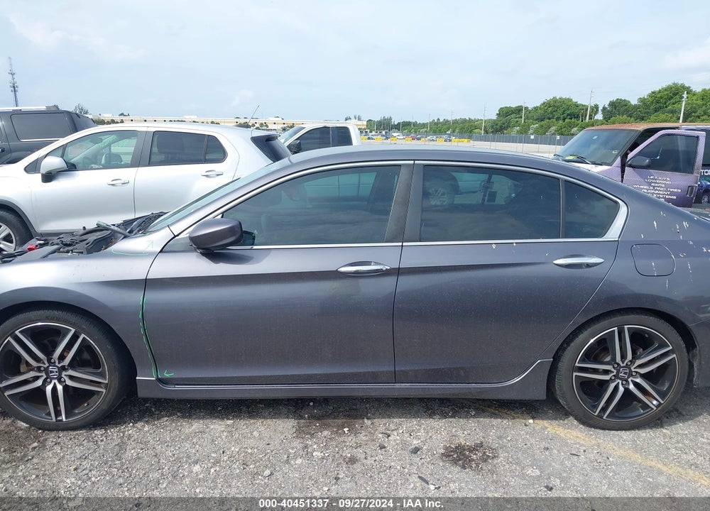 2016 HONDA ACCORD SPORT VIN: 1HGCR2F59GA111539