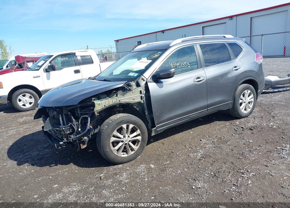 2015 NISSAN ROGUE SV VIN: 5N1AT2MV0FC810938