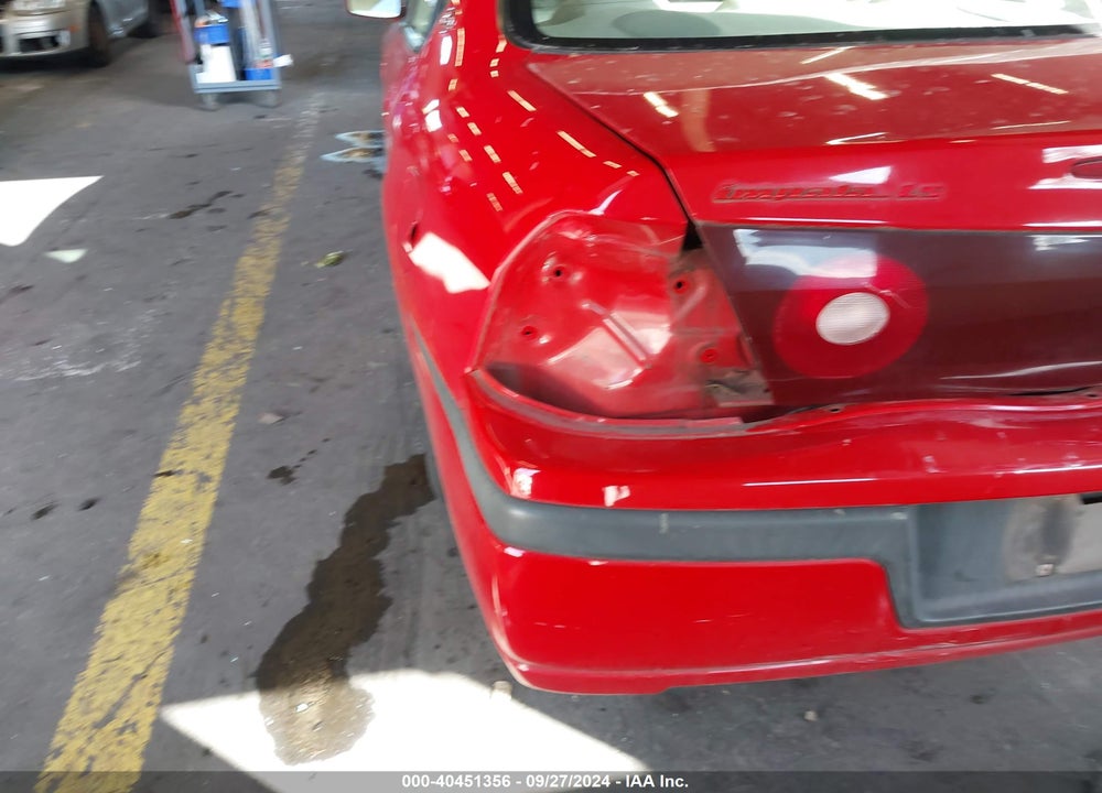 2003 CHEVROLET IMPALA LS VIN: 2G1WH55KX39269958