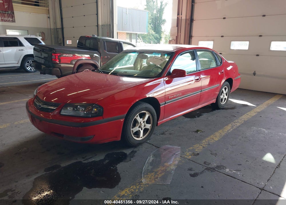 2003 CHEVROLET IMPALA LS VIN: 2G1WH55KX39269958