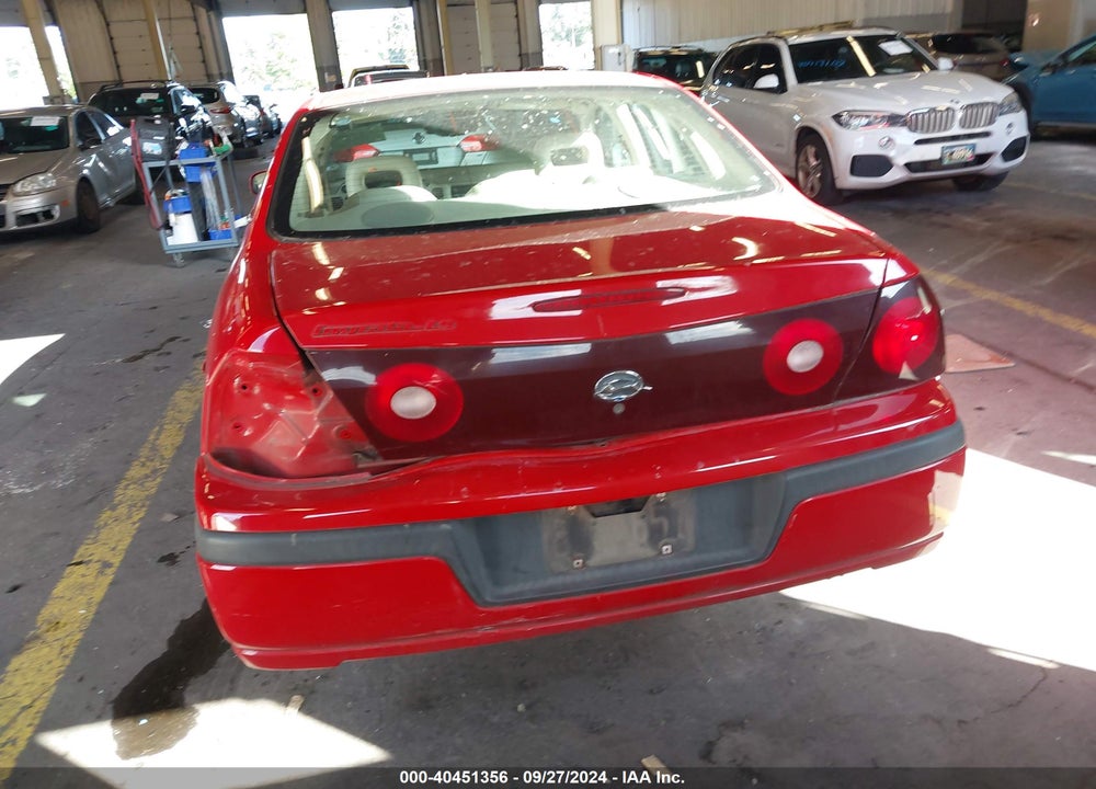 2003 CHEVROLET IMPALA LS VIN: 2G1WH55KX39269958