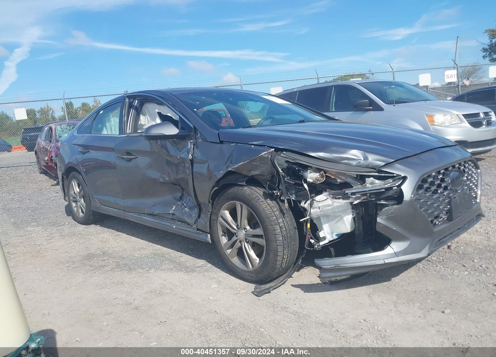 2018 HYUNDAI SONATA SPORT VIN: 5NPE34AF4JH727301