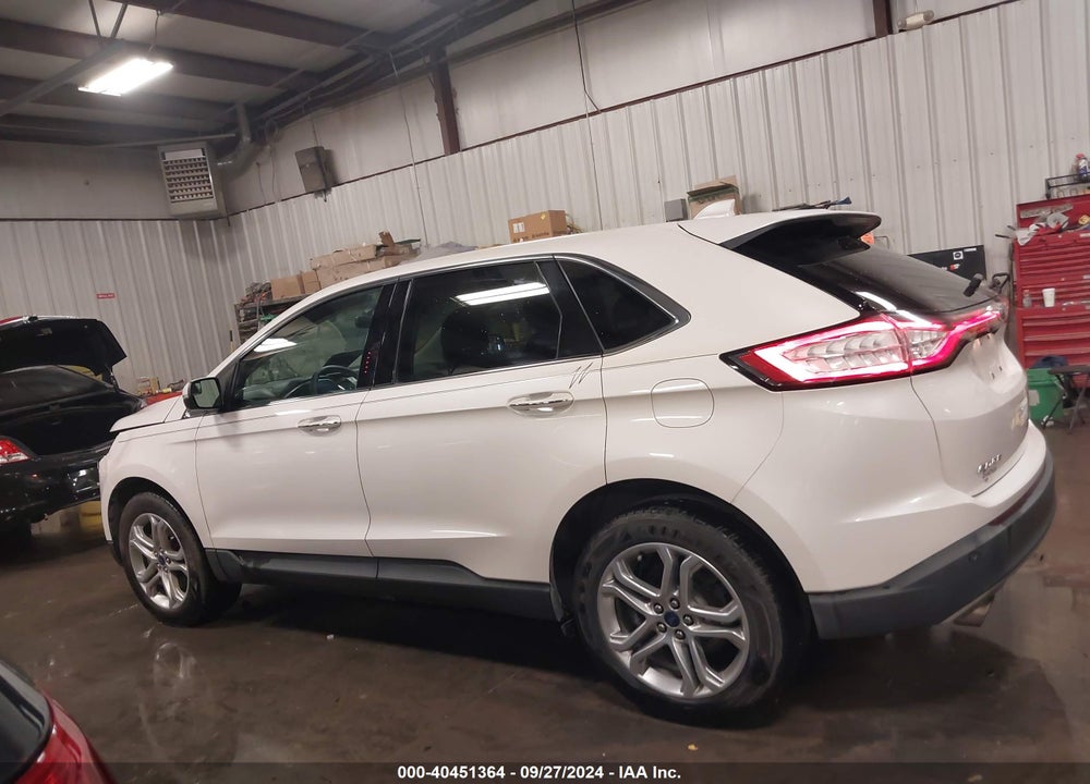 2018 FORD EDGE TITANIUM VIN: 2FMPK4K9XJBB44811