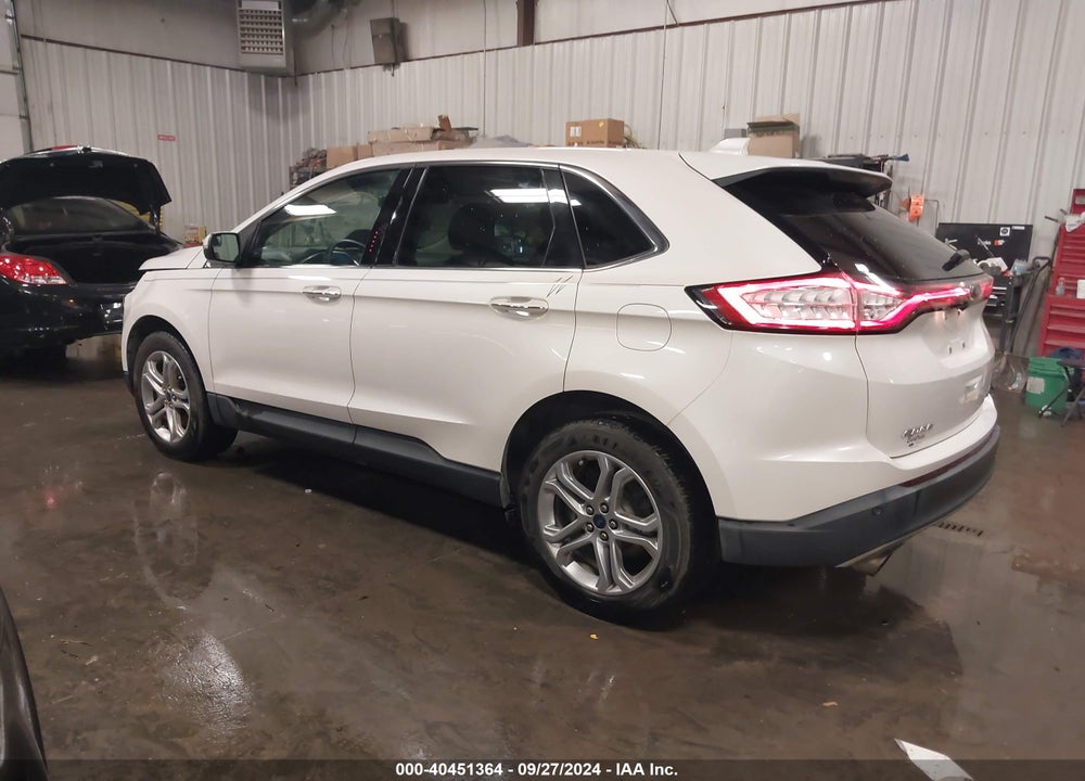 2018 FORD EDGE TITANIUM VIN: 2FMPK4K9XJBB44811