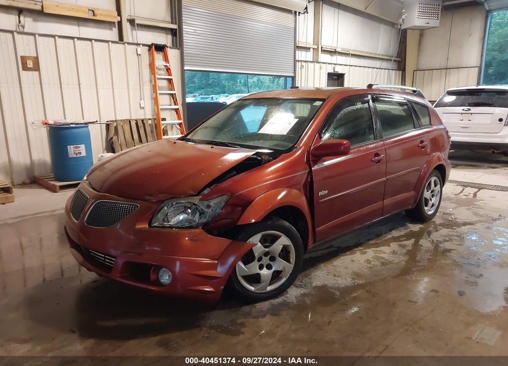 2005 PONTIAC VIBE VIN: 5Y2SL63835Z434887