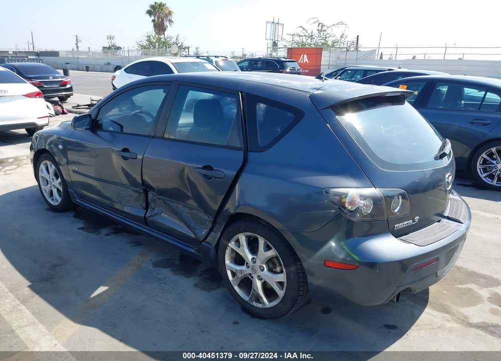 2009 MAZDA 3 S SPORT VIN: JM1BK344891244438