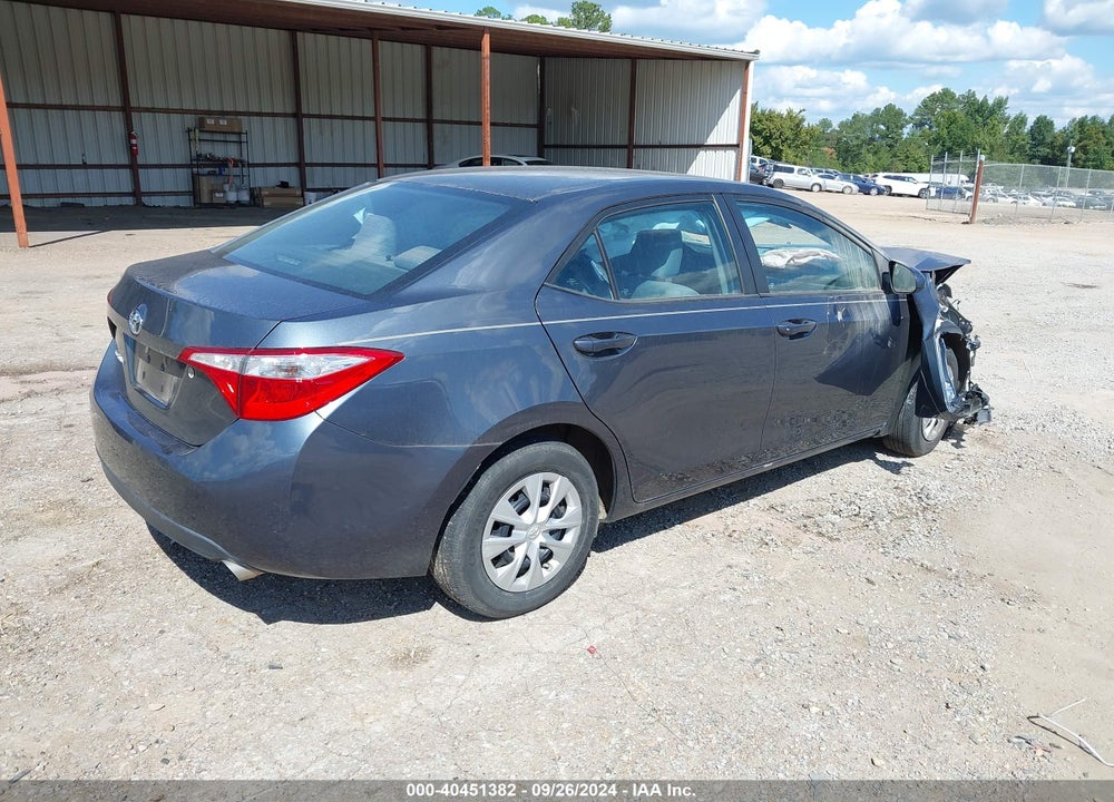 2016 TOYOTA COROLLA L VIN: 2T1BURHE2GC721731