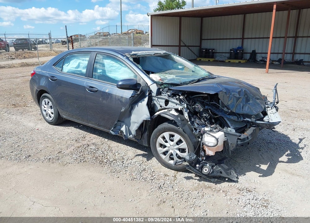 2016 TOYOTA COROLLA L VIN: 2T1BURHE2GC721731
