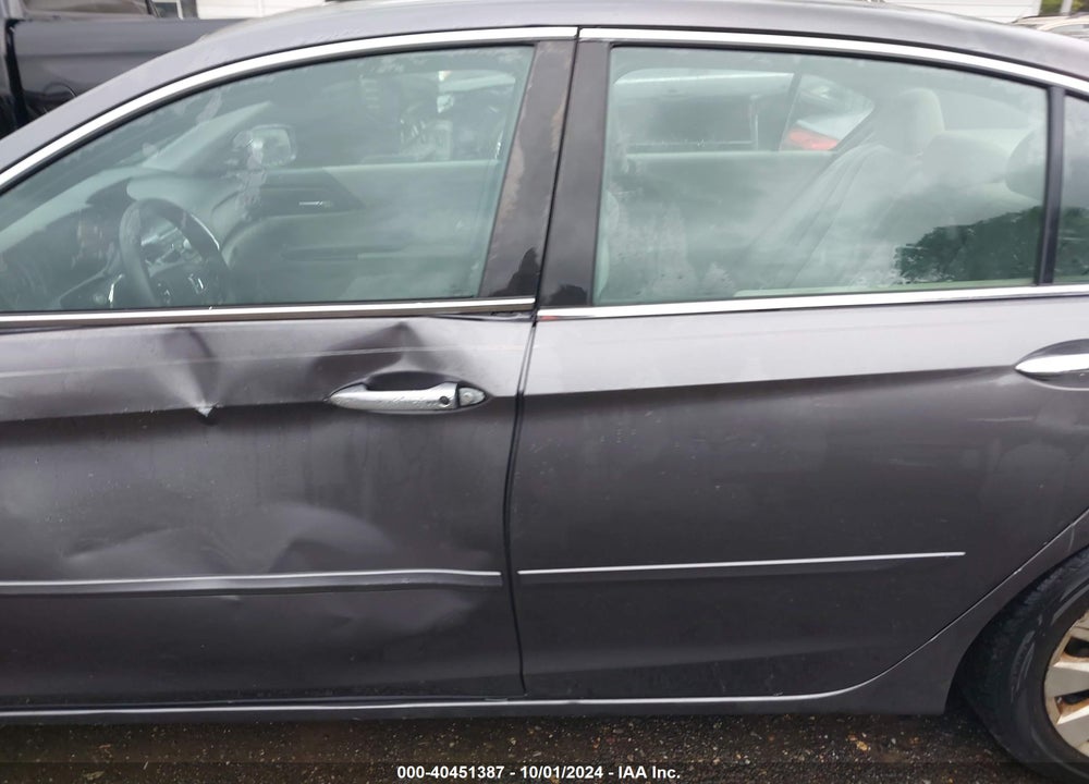 2013 HONDA ACCORD EX VIN: 1HGCR2F7XDA095655