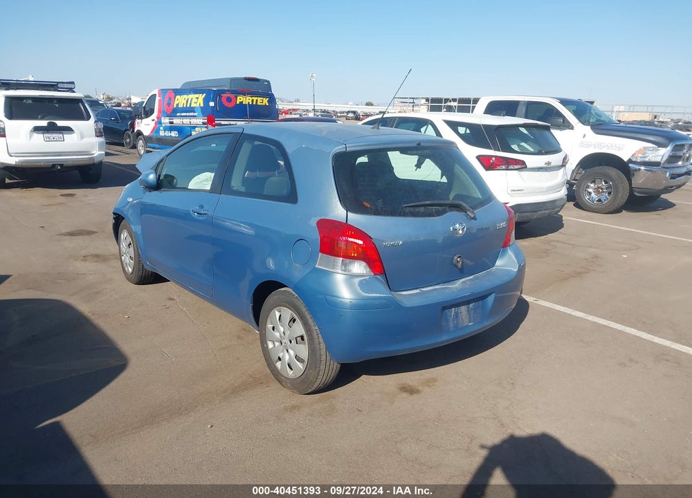 2011 TOYOTA YARIS VIN: JTDJT4K37B5336146