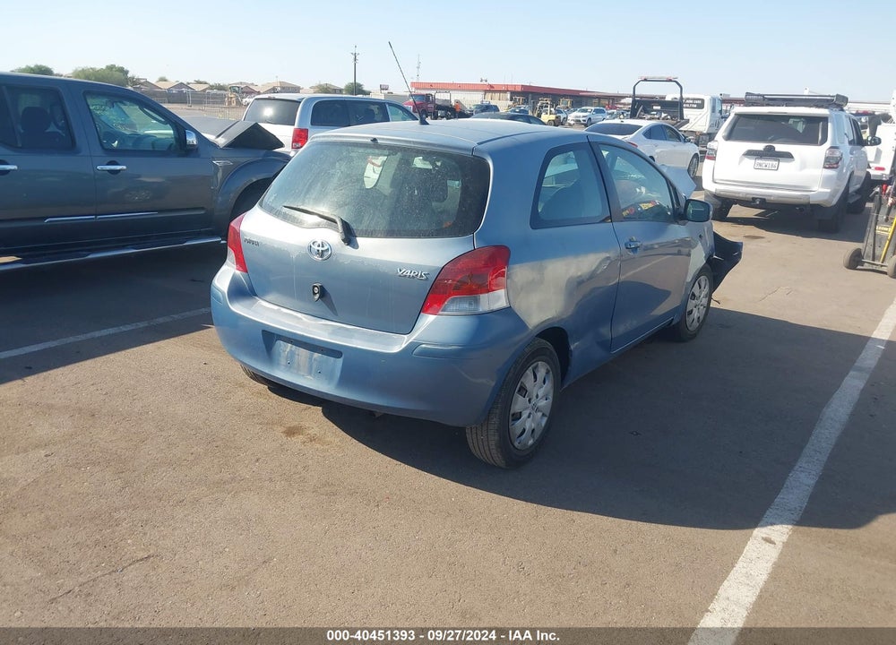 2011 TOYOTA YARIS VIN: JTDJT4K37B5336146