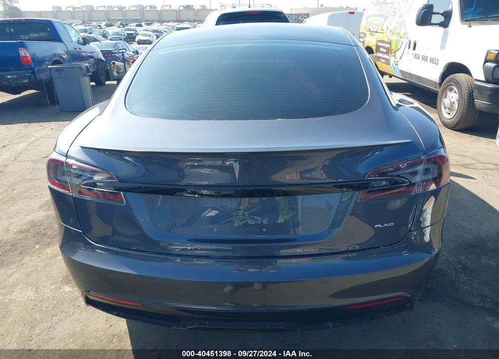 2021 TESLA MODEL S PLAID TRI MOTOR ALL-WHEEL DRIVE VIN: 5YJSA1E67MF443519