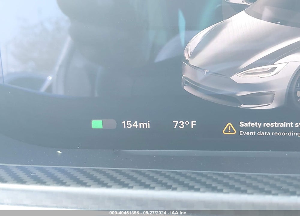 2021 TESLA MODEL S PLAID TRI MOTOR ALL-WHEEL DRIVE VIN: 5YJSA1E67MF443519