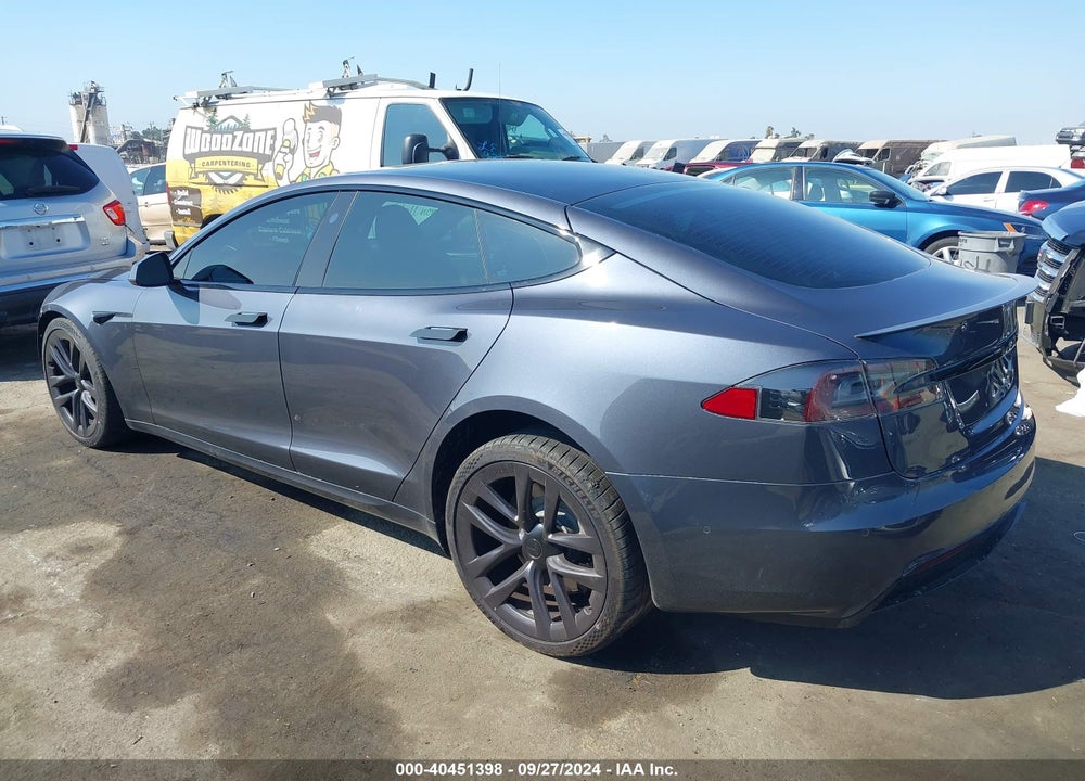 2021 TESLA MODEL S PLAID TRI MOTOR ALL-WHEEL DRIVE VIN: 5YJSA1E67MF443519