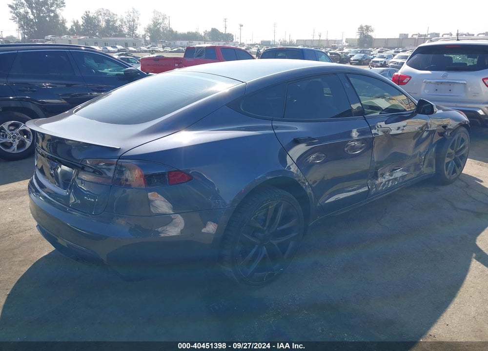 2021 TESLA MODEL S PLAID TRI MOTOR ALL-WHEEL DRIVE VIN: 5YJSA1E67MF443519