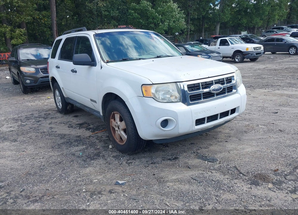 2008 FORD ESCAPE XLS VIN: 1FMCU92Z88KB49236