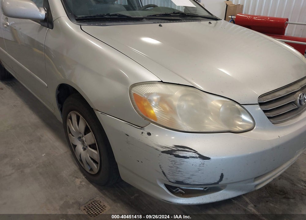 2003 TOYOTA COROLLA LE VIN: JTDBR32E730047362