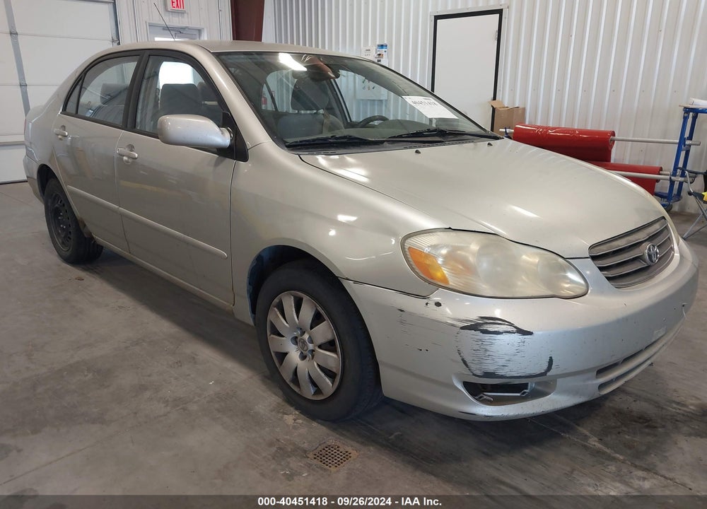 2003 TOYOTA COROLLA LE VIN: JTDBR32E730047362