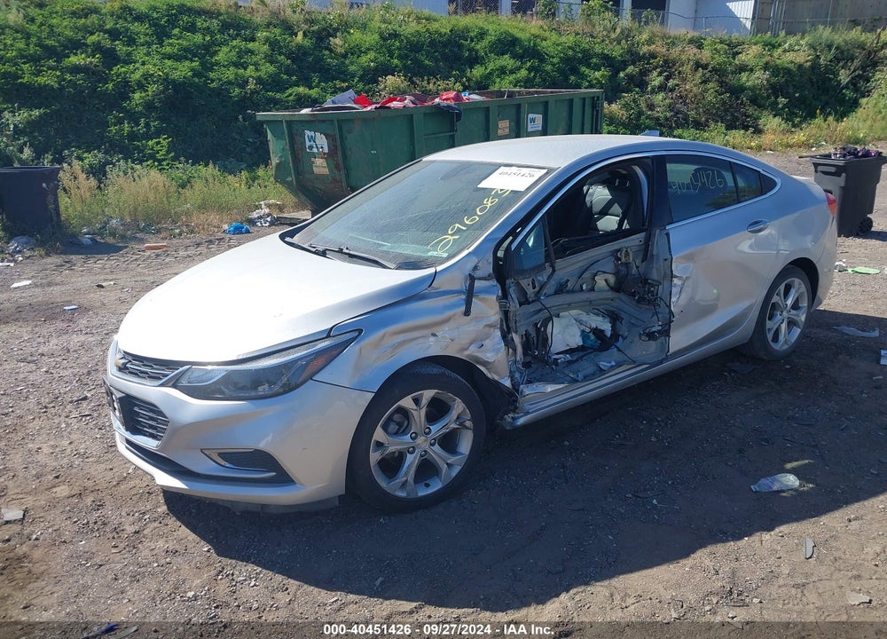 2017 CHEVROLET CRUZE PREMIER AUTO VIN: 1G1BF5SM7H7140014