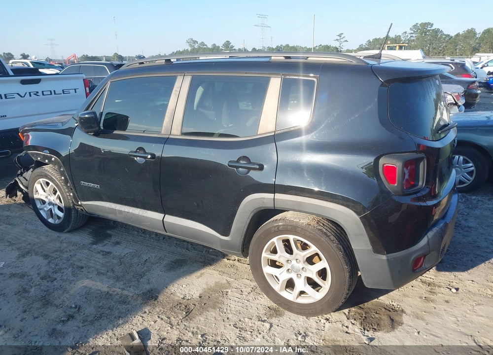2018 JEEP RENEGADE LATITUDE FWD VIN: ZACCJABB6JPH63831