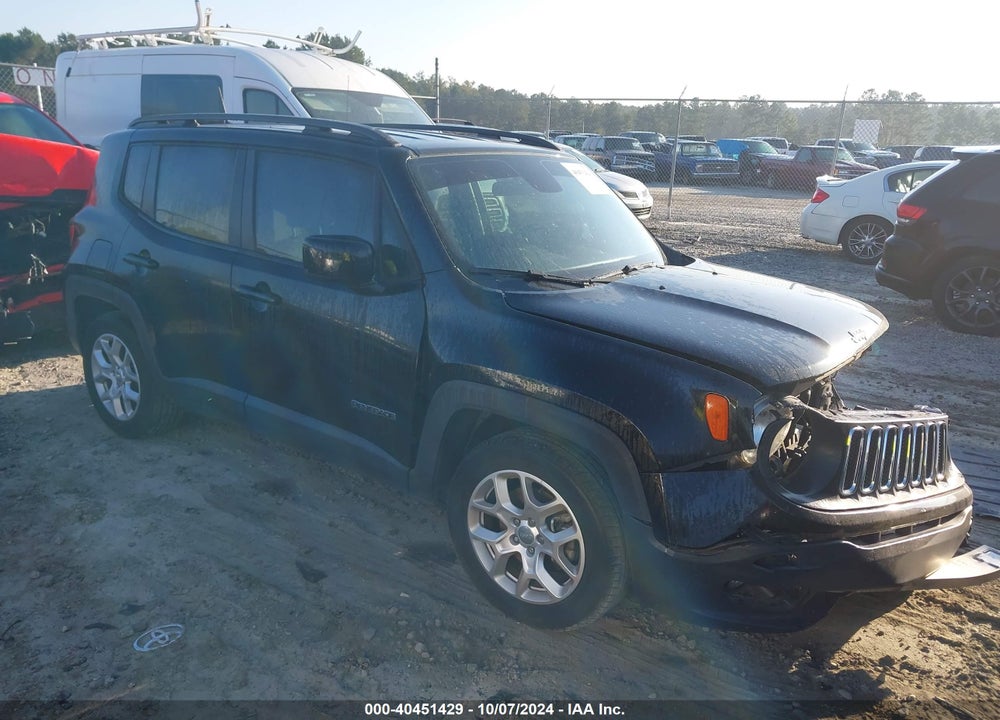 2018 JEEP RENEGADE LATITUDE FWD VIN: ZACCJABB6JPH63831
