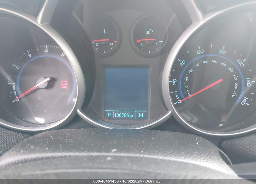 2014 CHEVROLET CRUZE 2LT AUTO VIN: 1G1PE5SBXE7300535