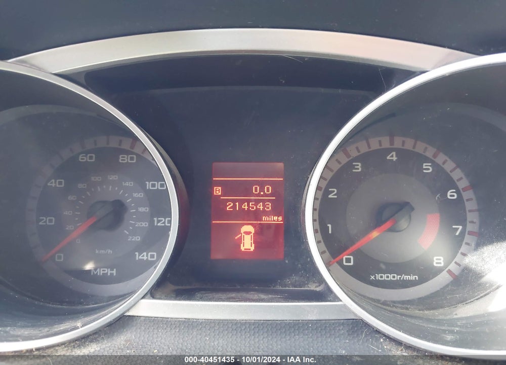 2008 MITSUBISHI OUTLANDER XLS VIN: JA4MS41X98Z001891