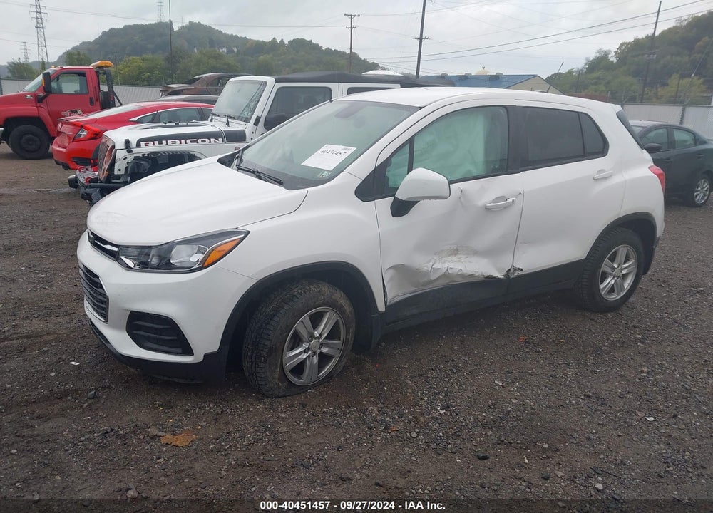 2020 CHEVROLET TRAX AWD LS VIN: 3GNCJNSB2LL231521