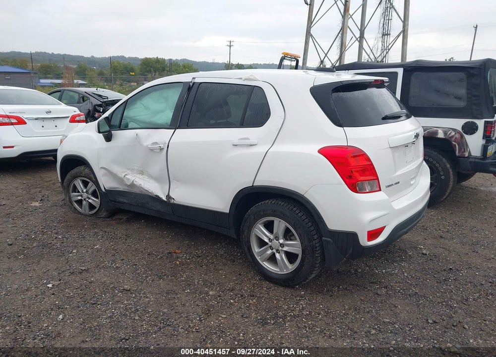 2020 CHEVROLET TRAX AWD LS VIN: 3GNCJNSB2LL231521