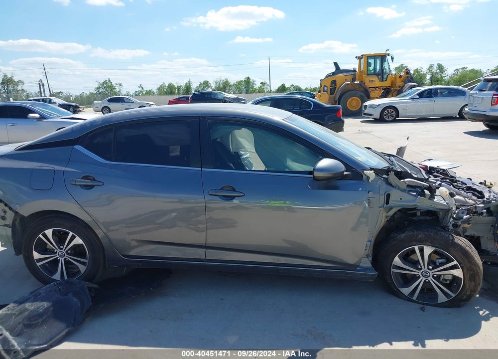 2023 NISSAN SENTRA SV XTRONIC CVT VIN: 3N1AB8CVXPY298595