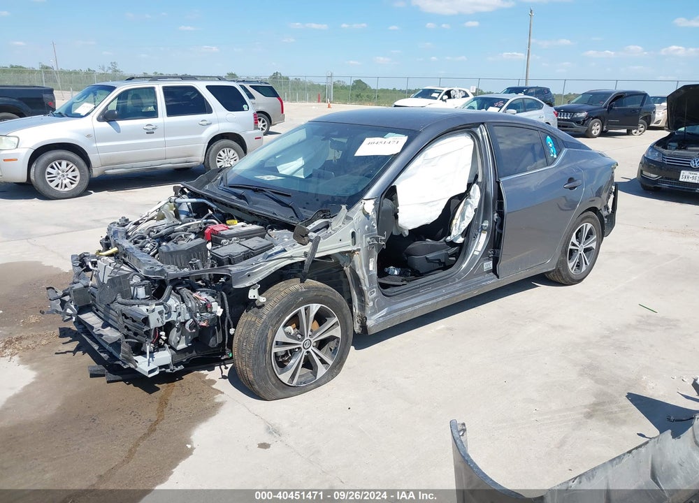 2023 NISSAN SENTRA SV XTRONIC CVT VIN: 3N1AB8CVXPY298595