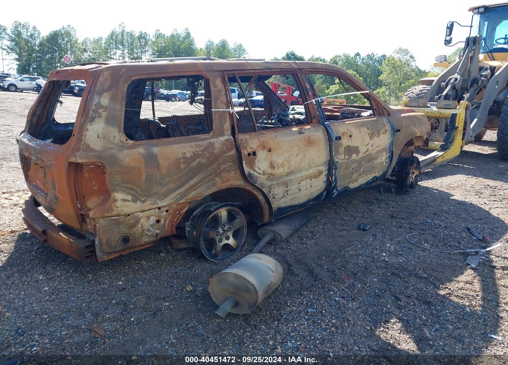 2008 HONDA PILOT EX-L VIN: 5FNYF285X8B021903