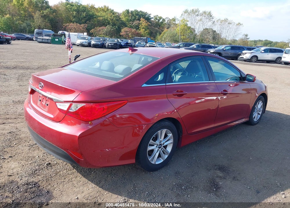 2014 HYUNDAI SONATA VIN: 5NPEB4AC0EH922021