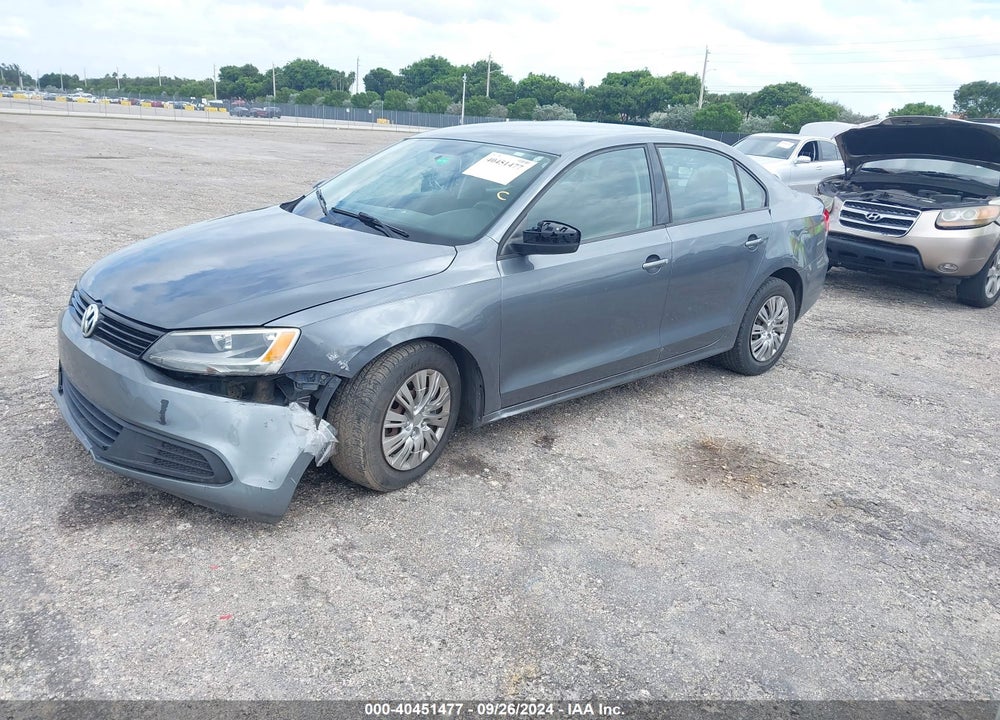 2013 VOLKSWAGEN JETTA 2.0L S VIN: 3VW2K7AJ5DM290660