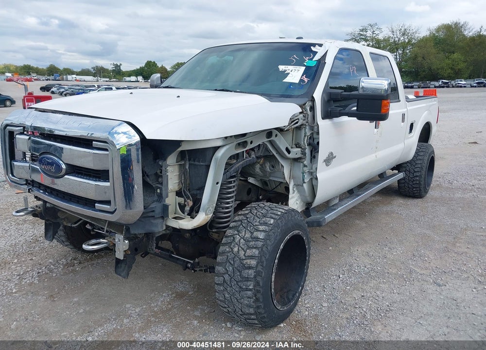 2015 FORD F-250 LARIAT VIN: 1FT7W2BT6FEC51441