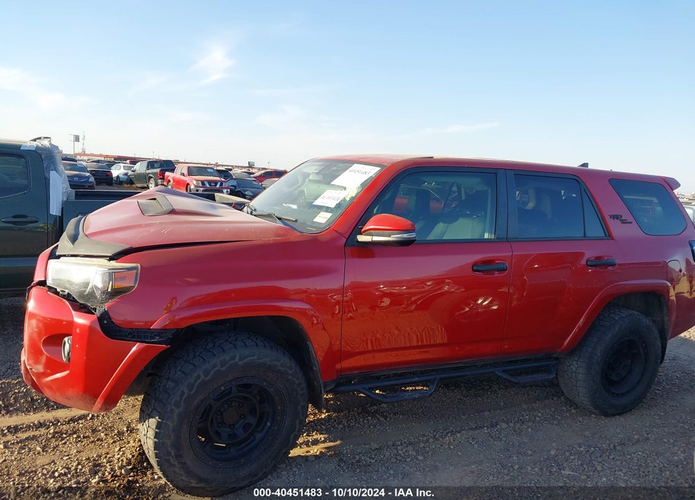 2019 TOYOTA 4RUNNER TRD OFF ROAD PREMIUM VIN: JTEBU5JR0K5727132