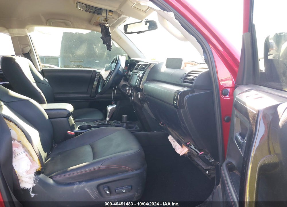 2019 TOYOTA 4RUNNER TRD OFF ROAD PREMIUM VIN: JTEBU5JR0K5727132