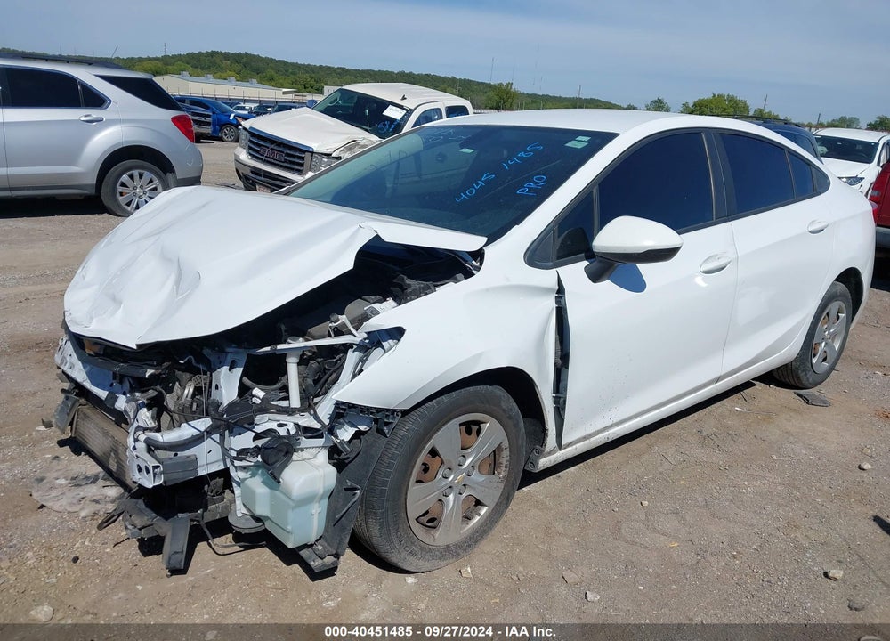 2018 CHEVROLET CRUZE LS AUTO VIN: 1G1BC5SM8J7235602