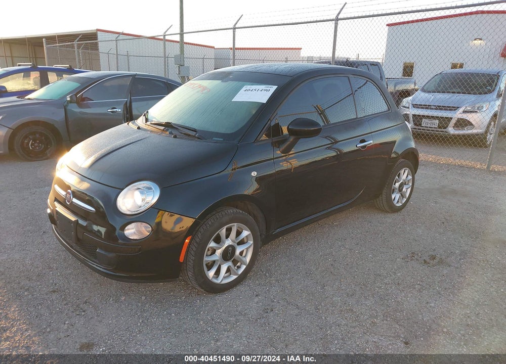 2016 FIAT 500 EASY VIN: 3C3CFFKR5GT165456