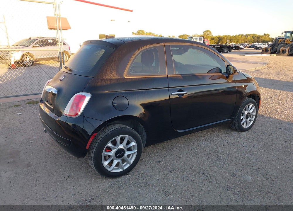 2016 FIAT 500 EASY VIN: 3C3CFFKR5GT165456