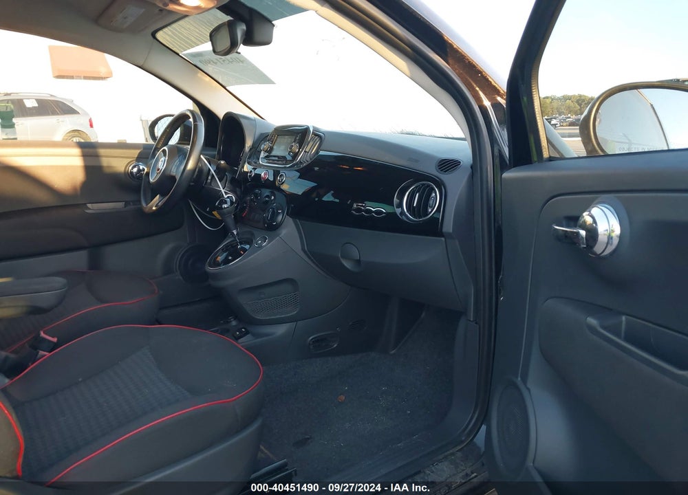 2016 FIAT 500 EASY VIN: 3C3CFFKR5GT165456