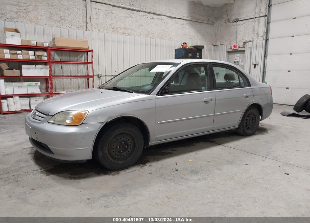 2003 HONDA CIVIC LX VIN: 2HGES16563H598475