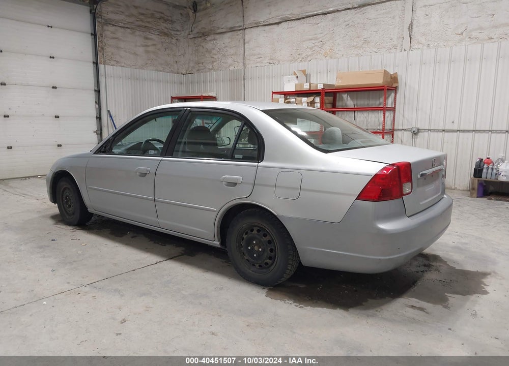 2003 HONDA CIVIC LX VIN: 2HGES16563H598475