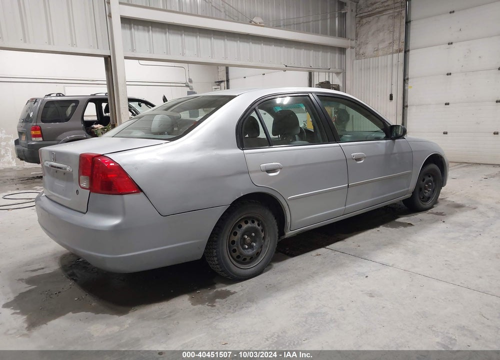 2003 HONDA CIVIC LX VIN: 2HGES16563H598475