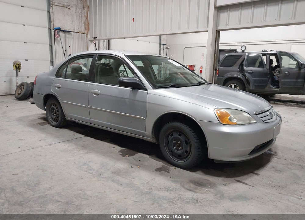 2003 HONDA CIVIC LX VIN: 2HGES16563H598475