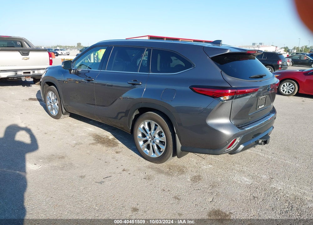 2023 TOYOTA HIGHLANDER HYBRID LIMITED VIN: 5TDXBRCH4PS119613