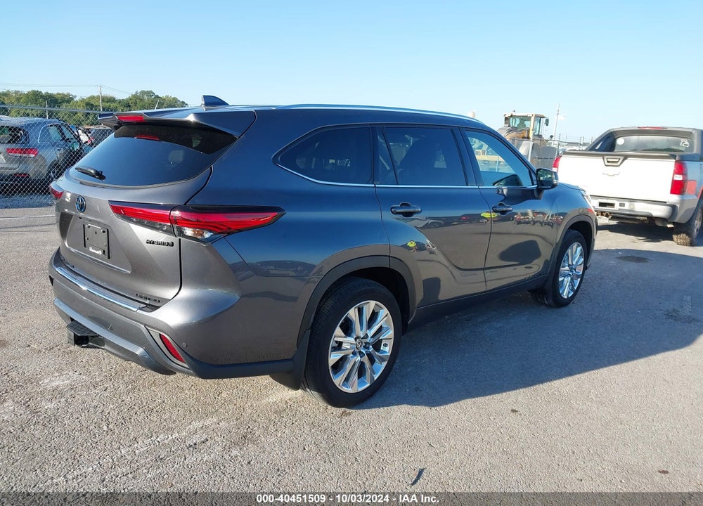 2023 TOYOTA HIGHLANDER HYBRID LIMITED VIN: 5TDXBRCH4PS119613