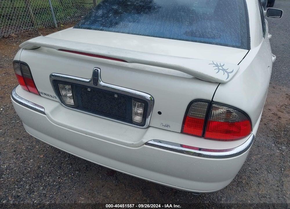 2004 LINCOLN LS VIN: 1LNHM86S14Y656788